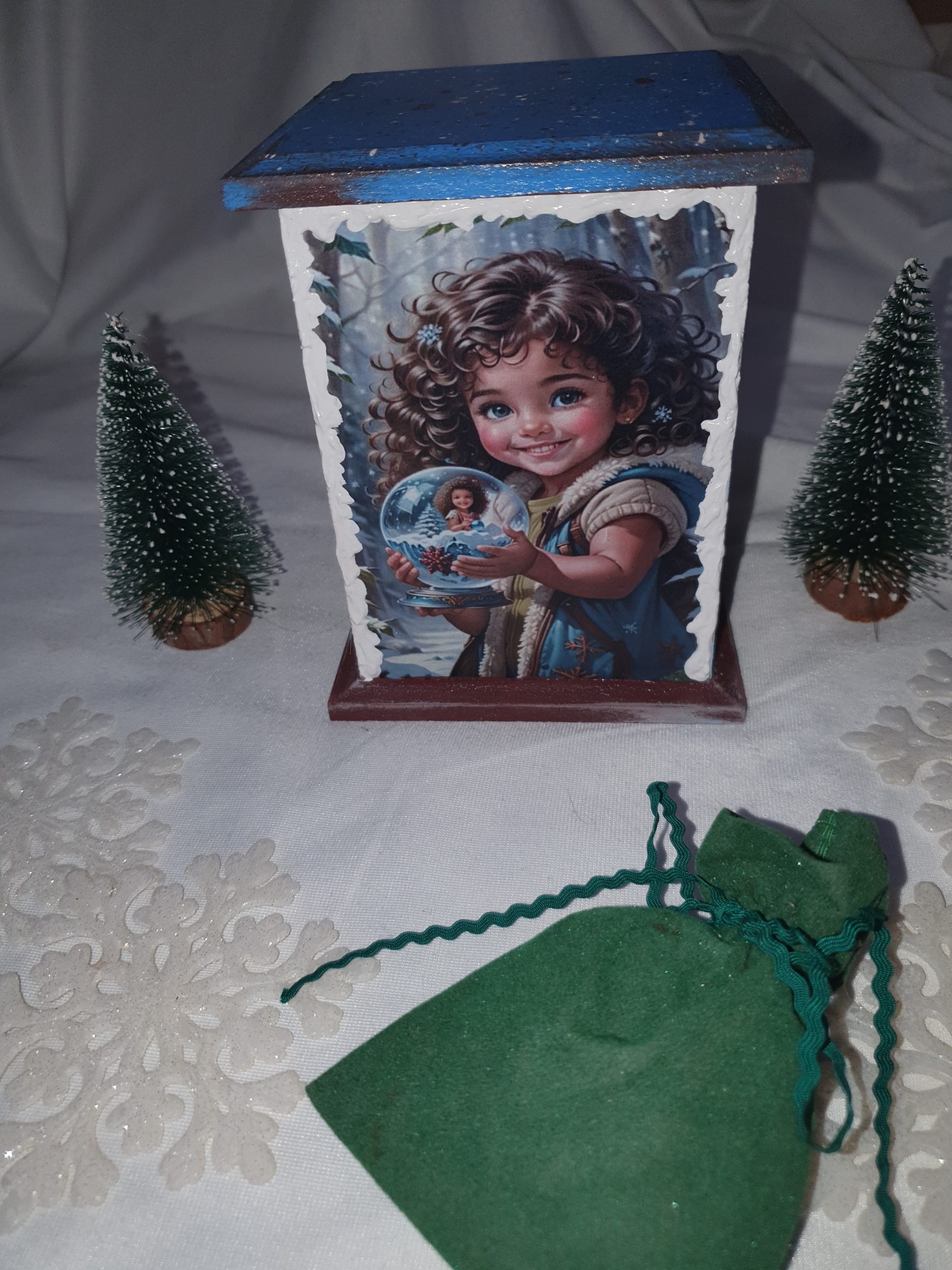 Snežna devojčica-novogodišnja kutija - Slika 7