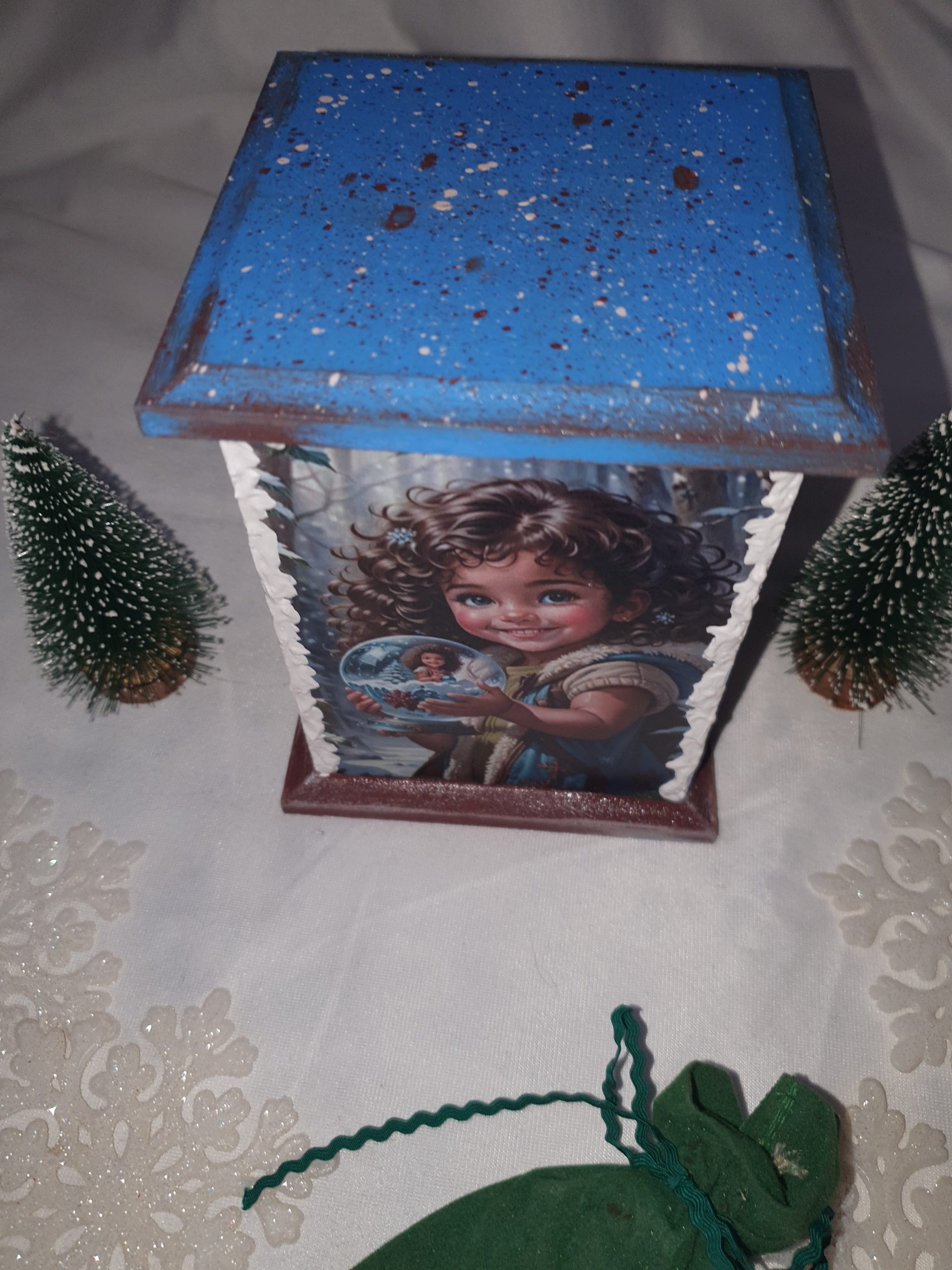 Snežna devojčica-novogodišnja kutija - Slika 6