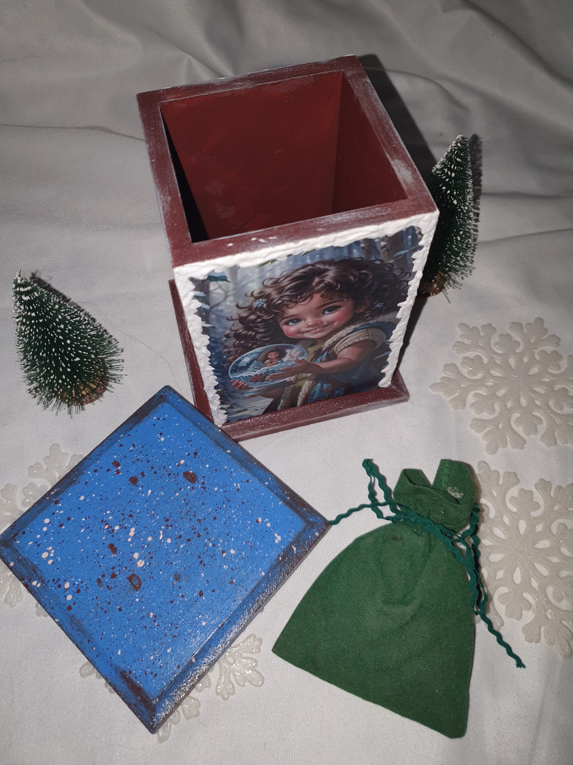 Snežna devojčica-novogodišnja kutija - Slika 4