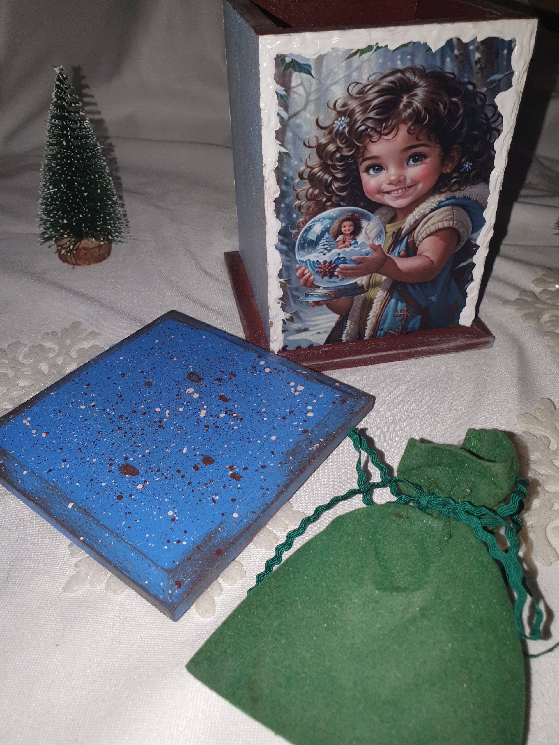 Snežna devojčica-novogodišnja kutija - Slika 3