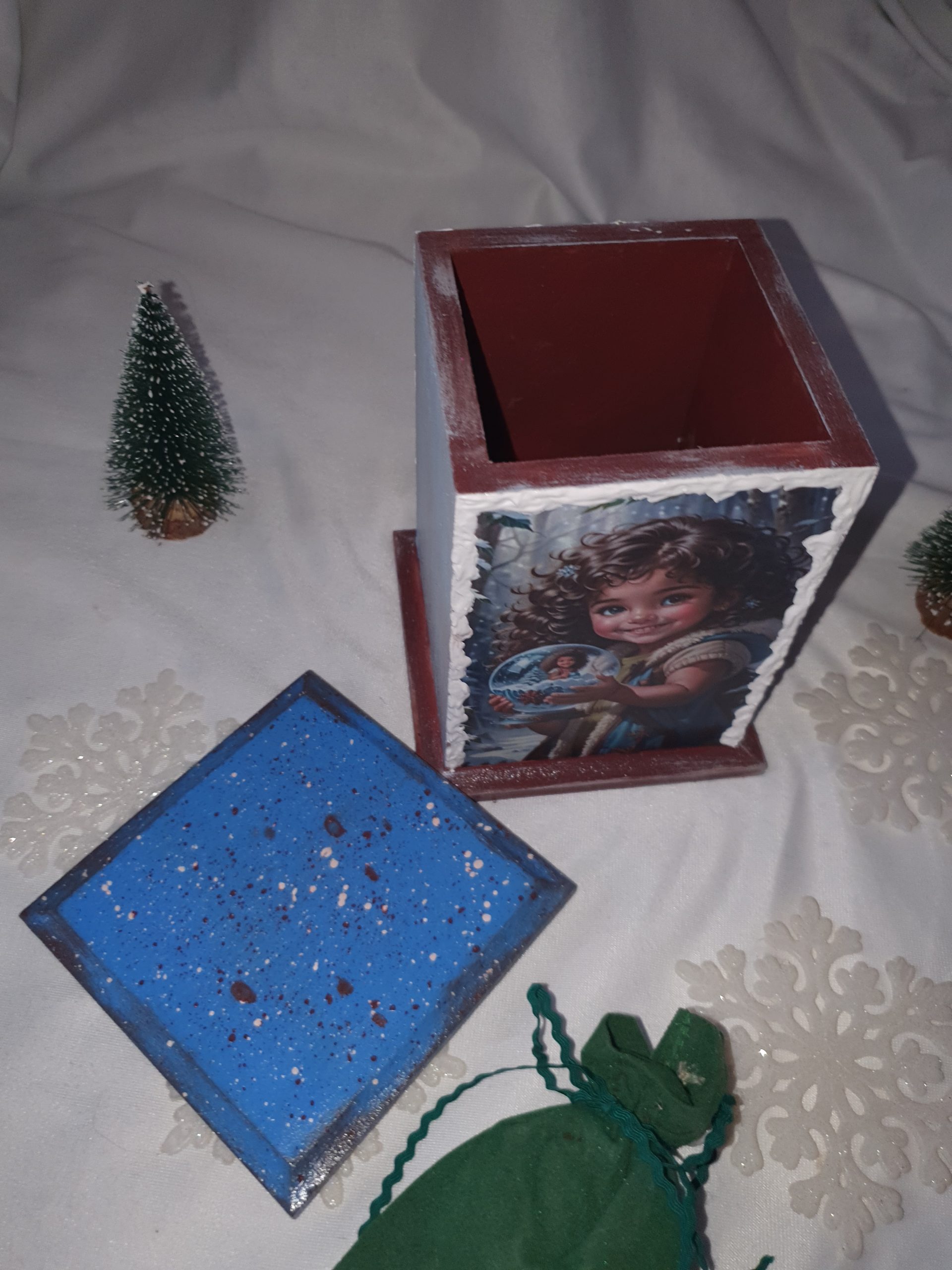 Snežna devojčica-novogodišnja kutija - Slika 8