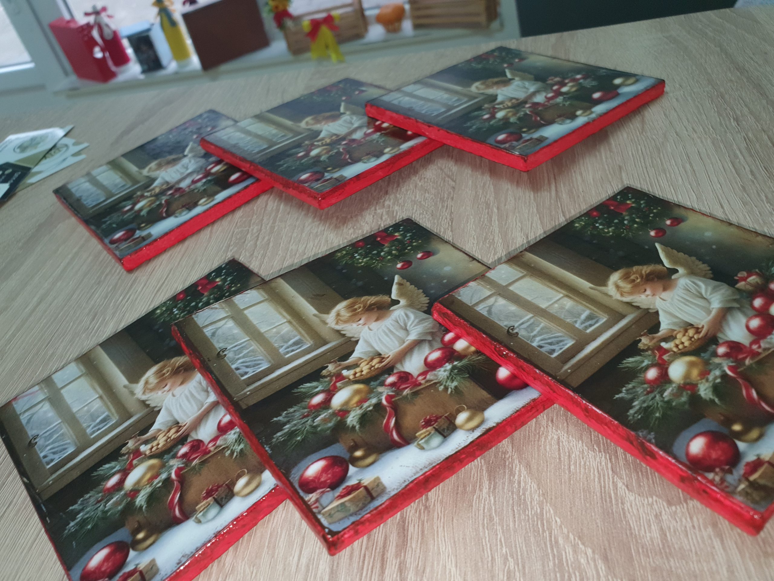 Podmetači za šolje-novogodišnji - Slika 2