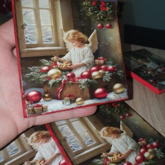 Podmetači za šolje-novogodišnji