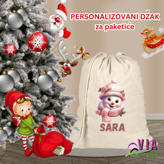 Pesonalizovani dzakčići za novogodišnje paketiće