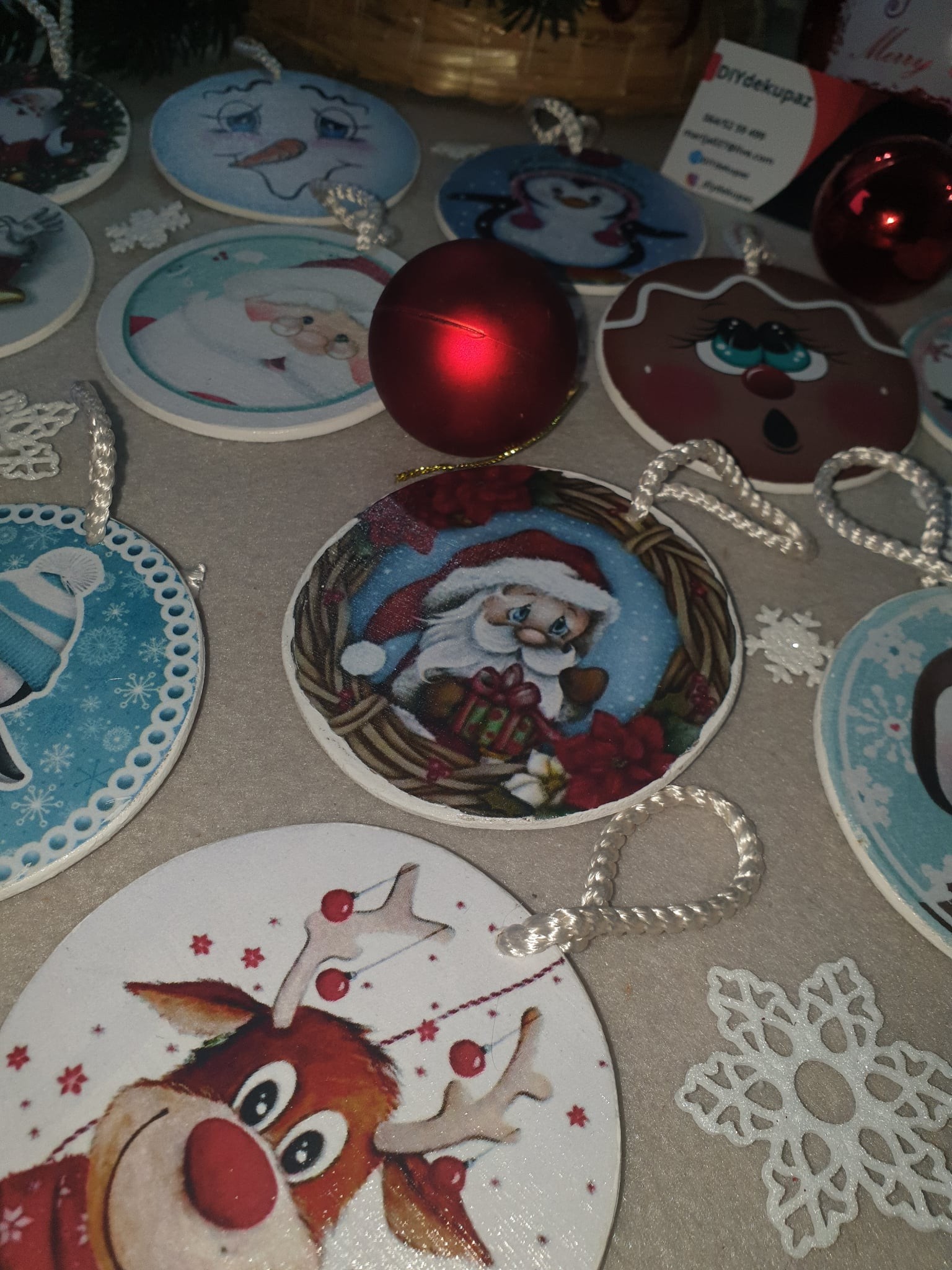 Lampioni i ukrasi za jelku - Slika 13