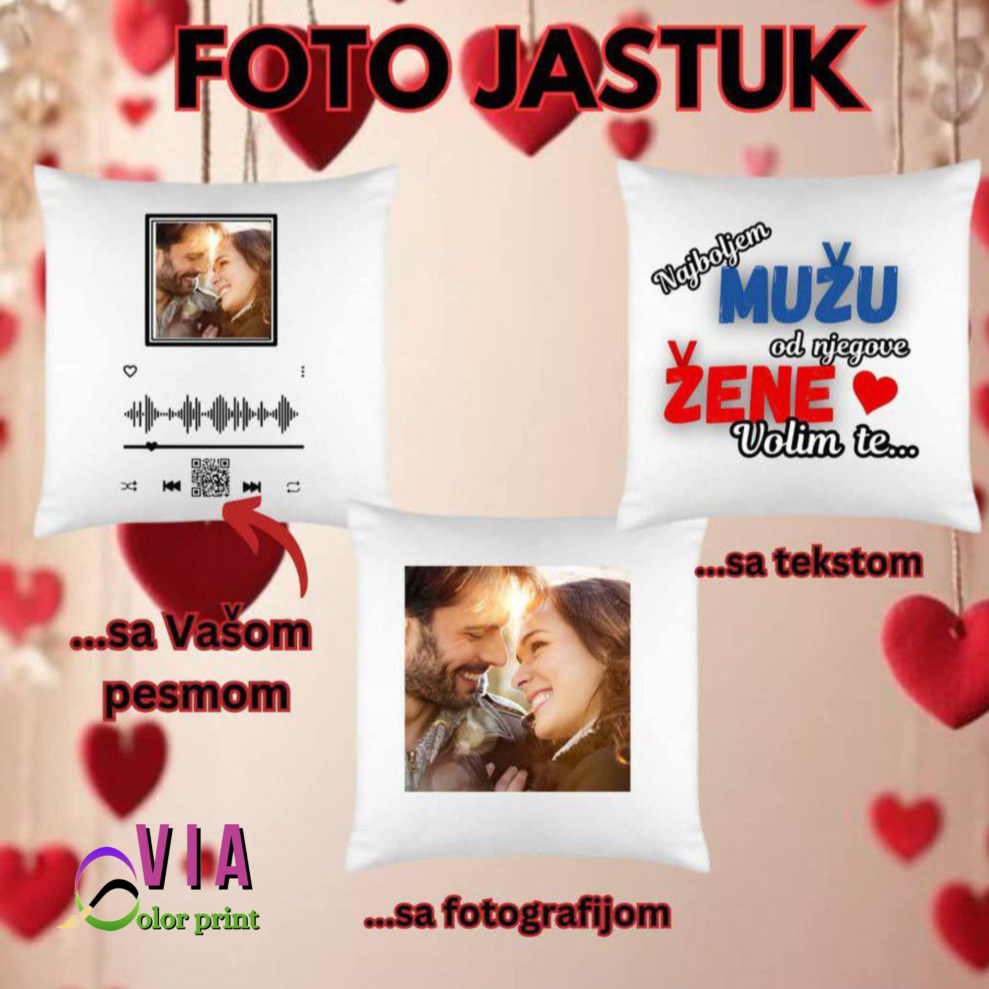 FOTO jastuk- štampa po želji