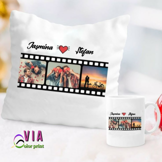 Slika na filmu- jastuk sa štampom