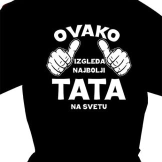 Majica za najboljeg tatu