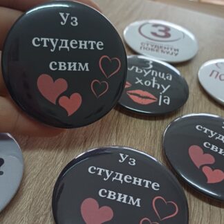Bedž-Uz studente svim srcem