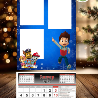 Personalizovan drveni kalendar, veći(60x30cm)